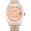 31 MM Steel & Rose Gold Pink Floral Replica Rolex Datejust Mid-Size 178271