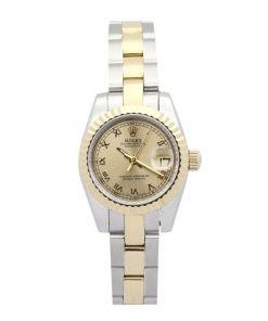 26 MM Steel & Yellow Gold Replica Rolex Datejust Lady 179163